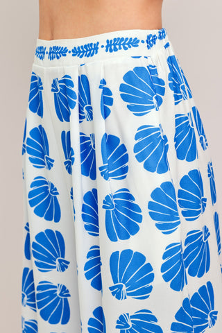 ISLAND SHELL WOVEN TOP AND PANT SET - Glamourous Grace