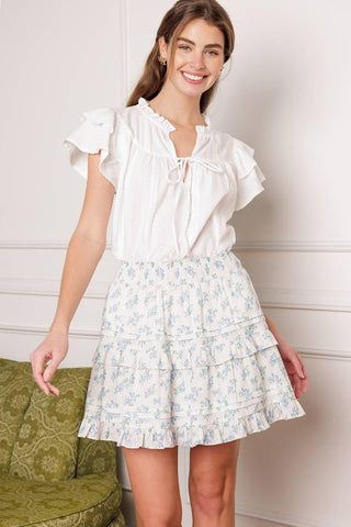 CLOSER THAN EVER WOVEN TOP - Glamourous Grace