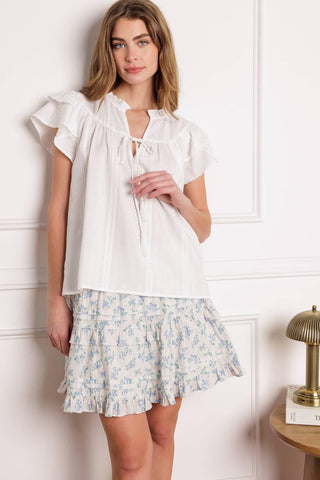 CLOSER THAN EVER WOVEN TOP - Glamourous Grace