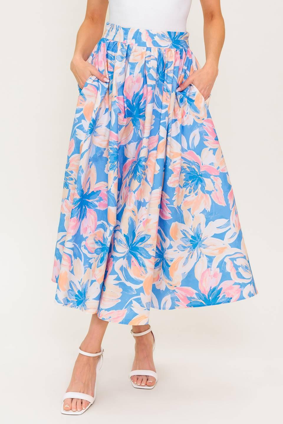 GOLDEN HOUR HARMONY WOVEN TOP AND SKIRT SET - Glamourous Grace