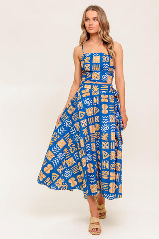DEWDROP SILENCE WOVEN TOP AND SKIRT SET - Glamourous Grace
