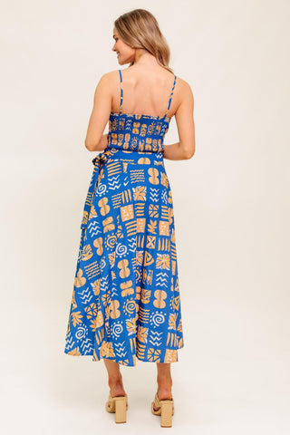 DEWDROP SILENCE WOVEN TOP AND SKIRT SET - Glamourous Grace