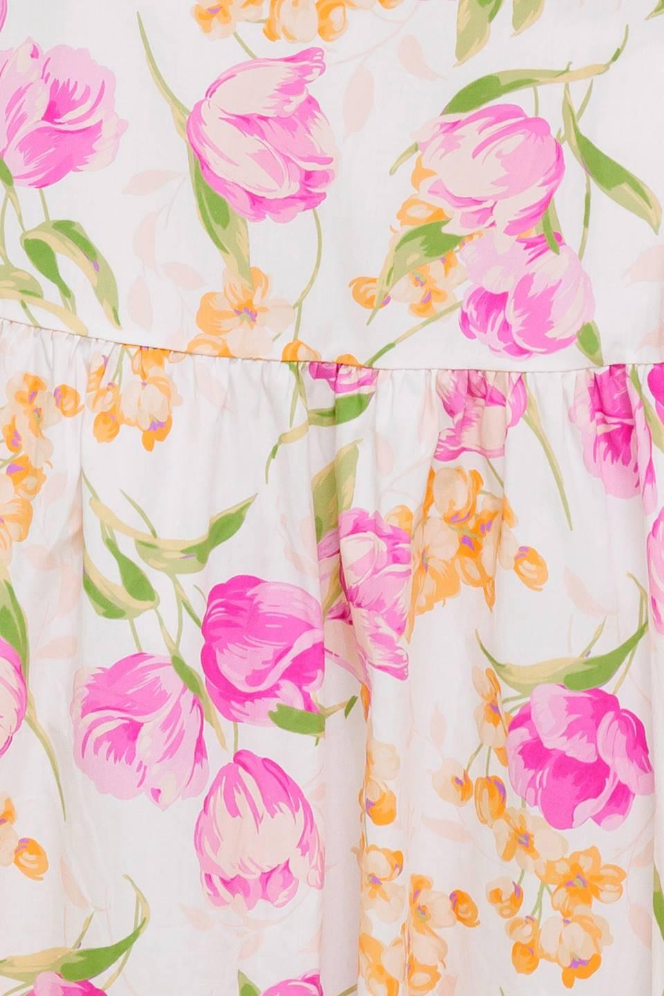 BOTANICAL BLISS WOVEN TOP AND SKIRT SET - Glamourous Grace