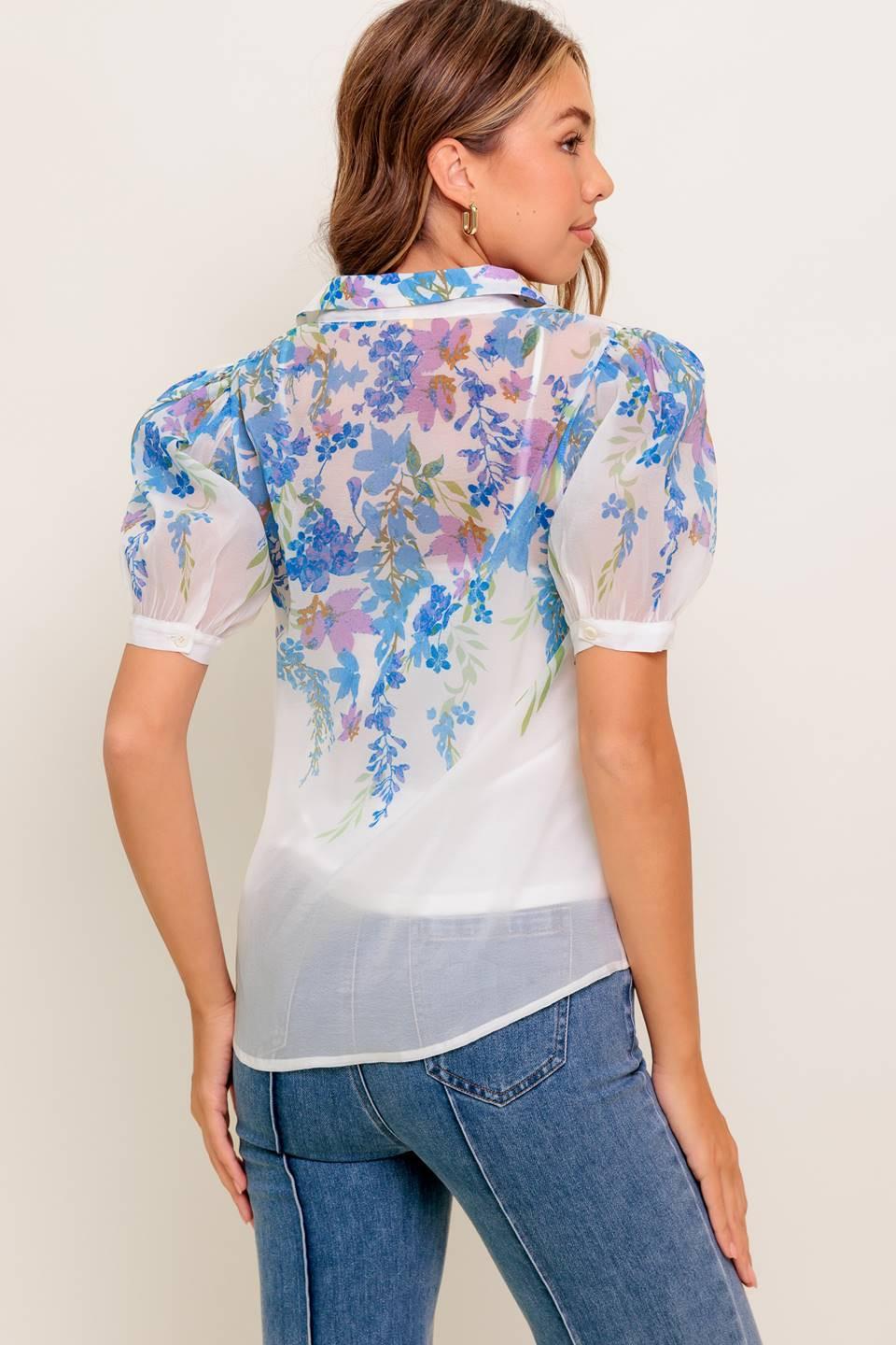 SUNSET SAIL WOVEN TOP - Glamourous Grace