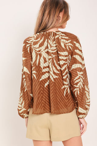 WARM BREEZE WOVEN TOP - Glamourous Grace