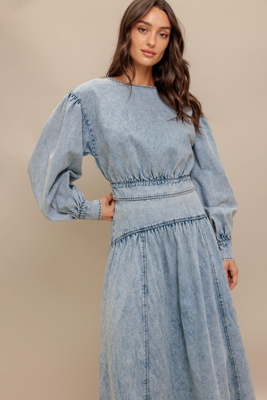 AMERICAN BLEND DENIM TOP - Glamourous Grace