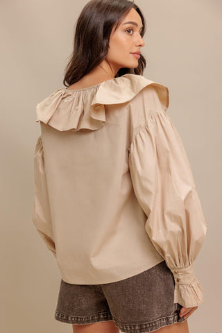 COUTURE CODE WOVEN TOP - Glamourous Grace