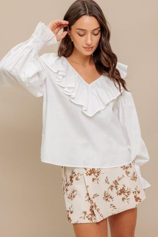 COUTURE CODE WOVEN TOP - Glamourous Grace