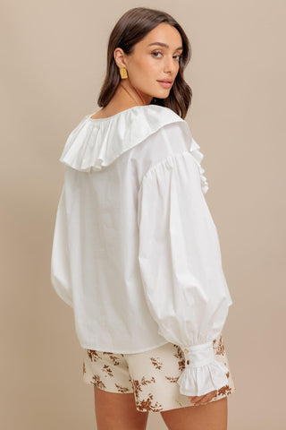 COUTURE CODE WOVEN TOP - Glamourous Grace