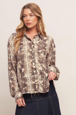 URBAN GODDESS WOVEN TOP - Glamourous Grace