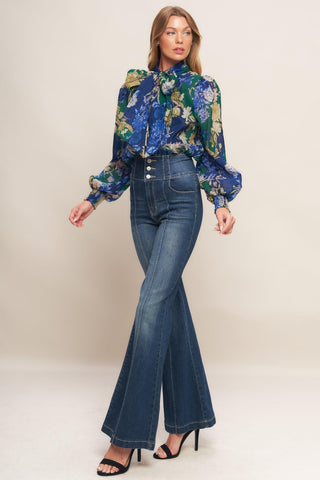 ROYAL TAPESTRY WOVEN TOP - Glamourous Grace