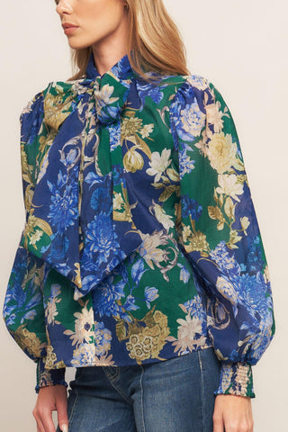 ROYAL TAPESTRY WOVEN TOP - Glamourous Grace