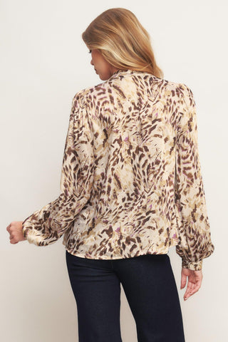 WILD CHIC CREAM WOVEN TOP - Glamourous Grace