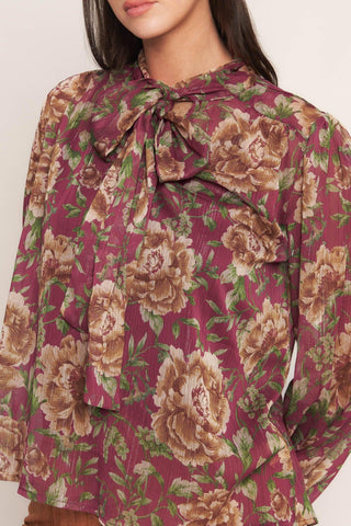 WHISPERING GARDEN WOVEN TOP - Glamourous Grace