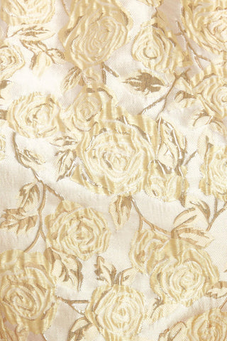 CANDLELIGHT BLOOM JACQUARD WOVEN TOP - Glamourous Grace