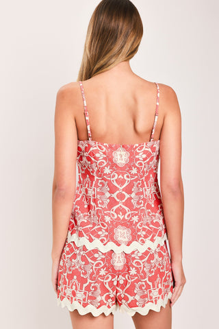 BEACH DATE DENIM TOP - Glamourous Grace