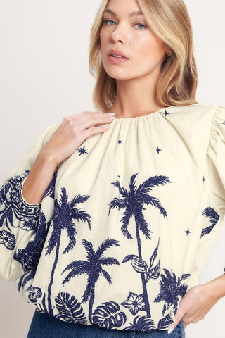 BOHO CONSTELLATION  WOVEN TOP - Glamourous Grace
