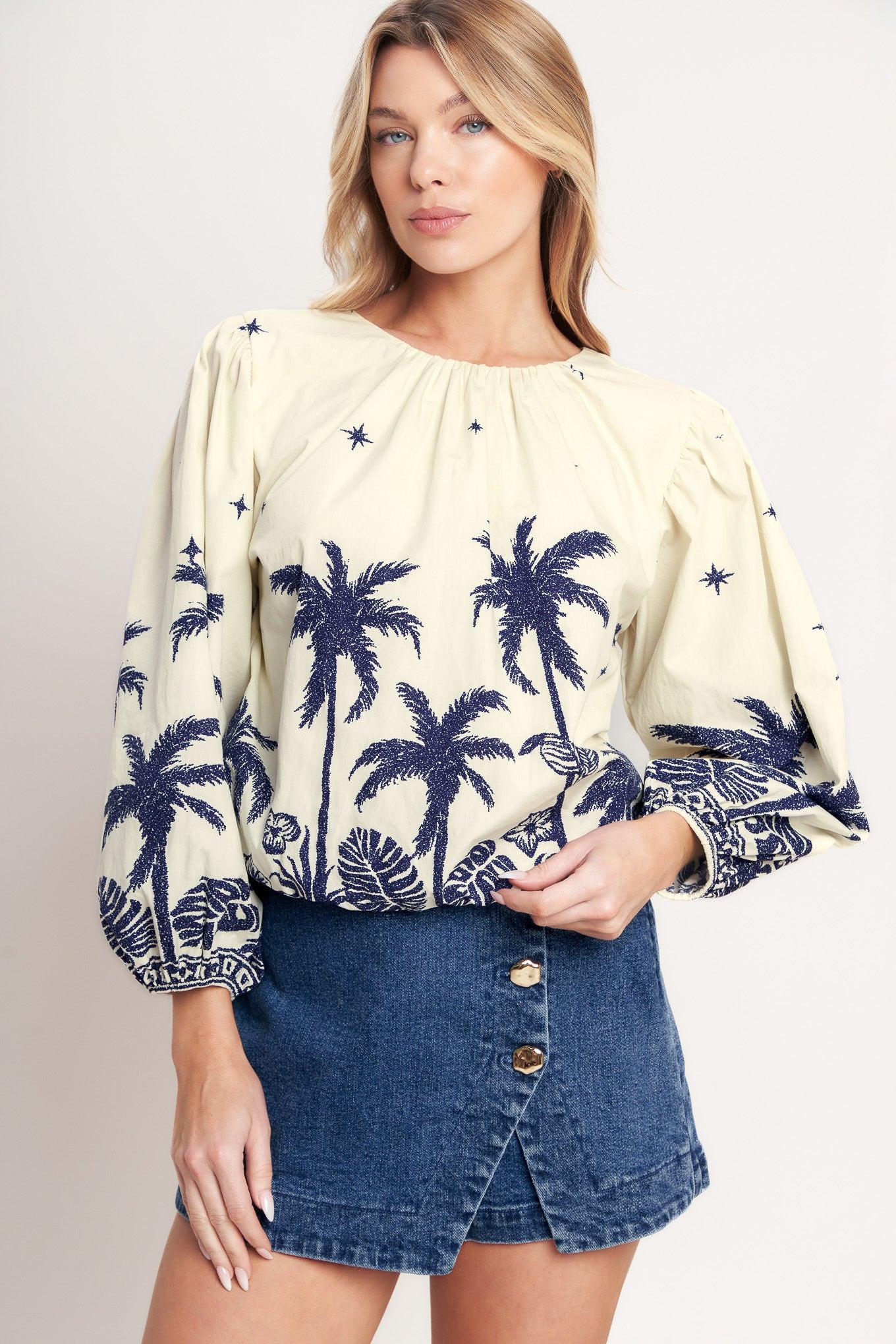 BOHO CONSTELLATION  WOVEN TOP - Glamourous Grace