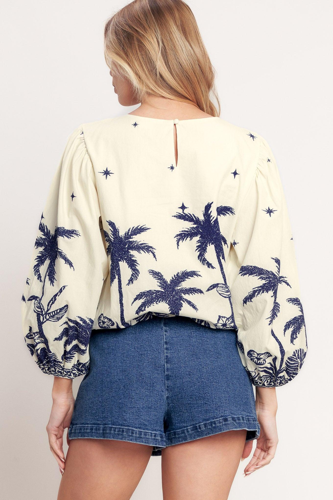 BOHO CONSTELLATION  WOVEN TOP - Glamourous Grace