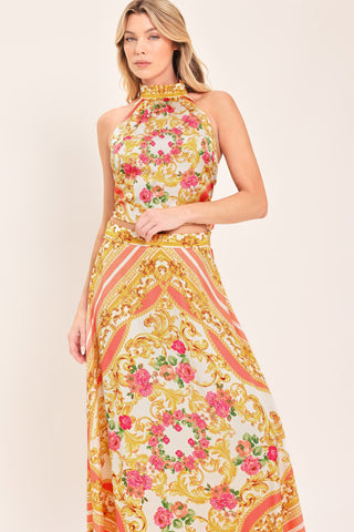 LUXE LOVE STORY WOVEN WOVEN CROP TOP - Glamourous Grace