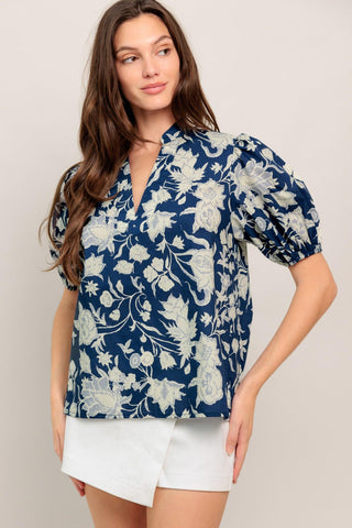 FEELING ROMANTIC WOVEN TOP - Glamourous Grace