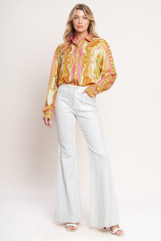 VINTAGE HEIRESS WOVEN TOP - Glamourous Grace