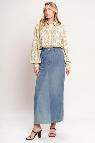 PALM BAZAAR WOVEN TOP - Glamourous Grace