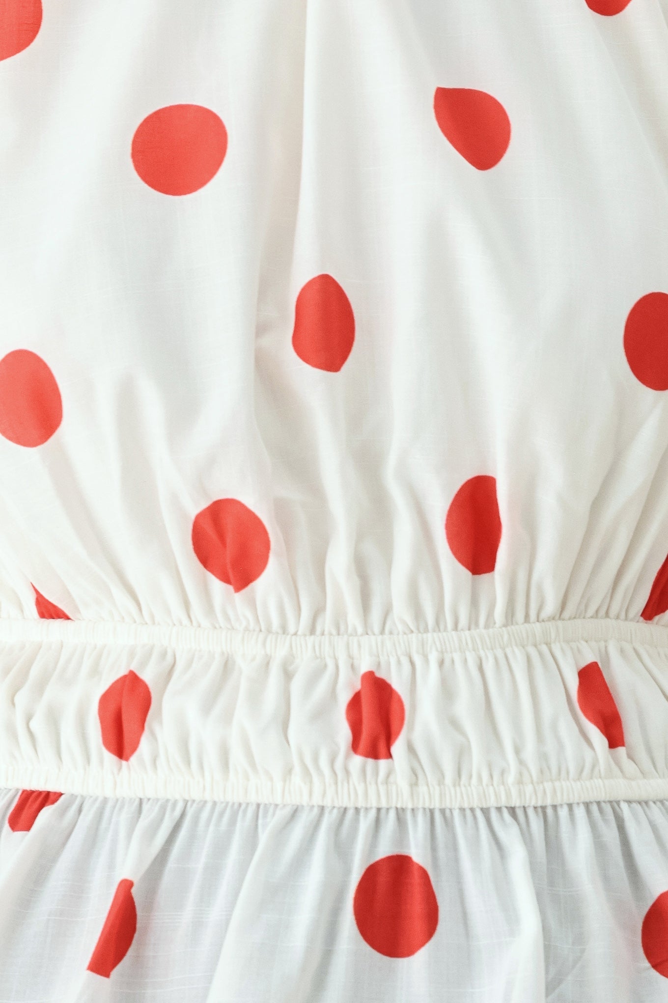 CHERRY KISS POLKA DOT WOVEN TOP - Glamourous Grace