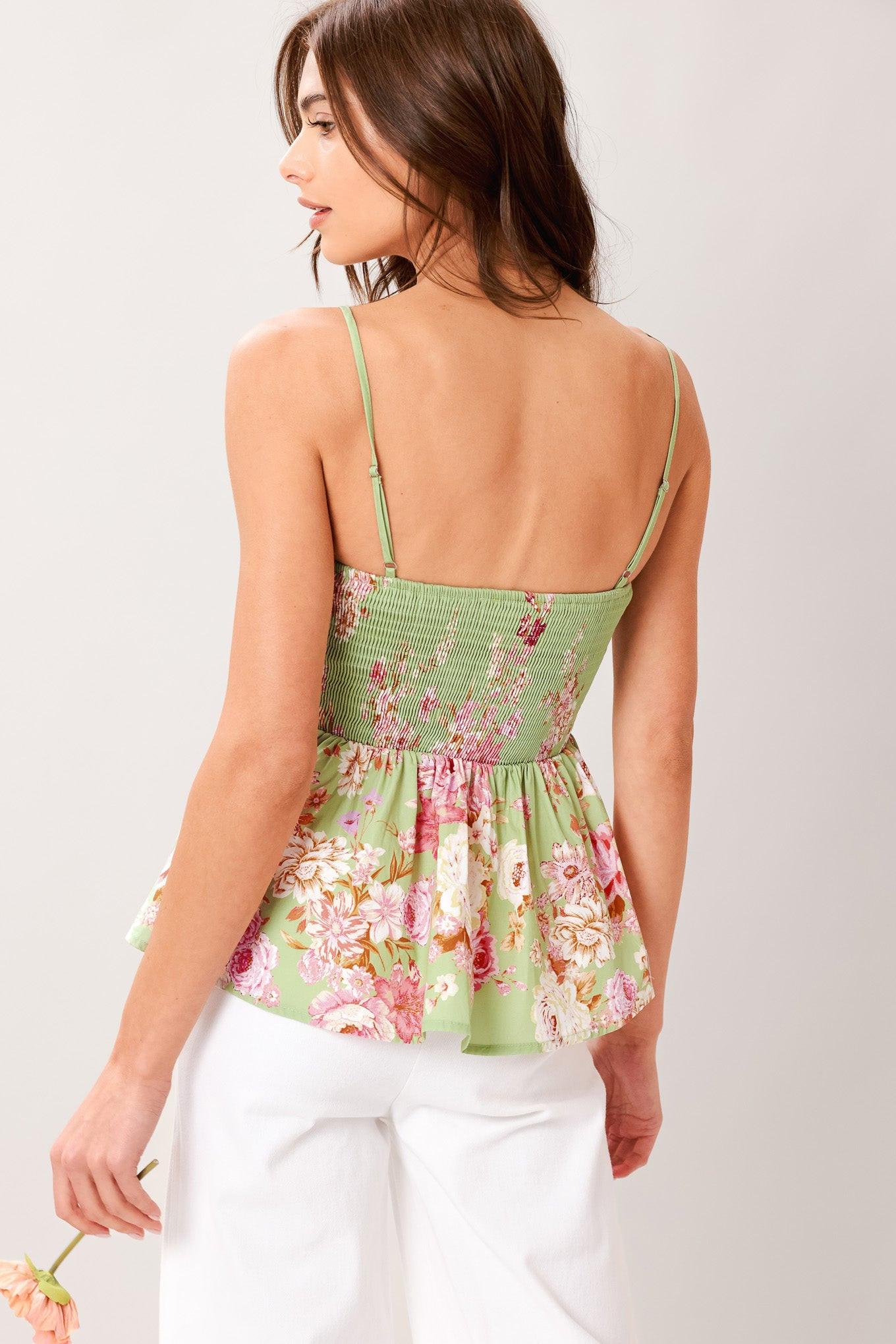 SOFT GARDEN WOVEN TOP - Glamourous Grace