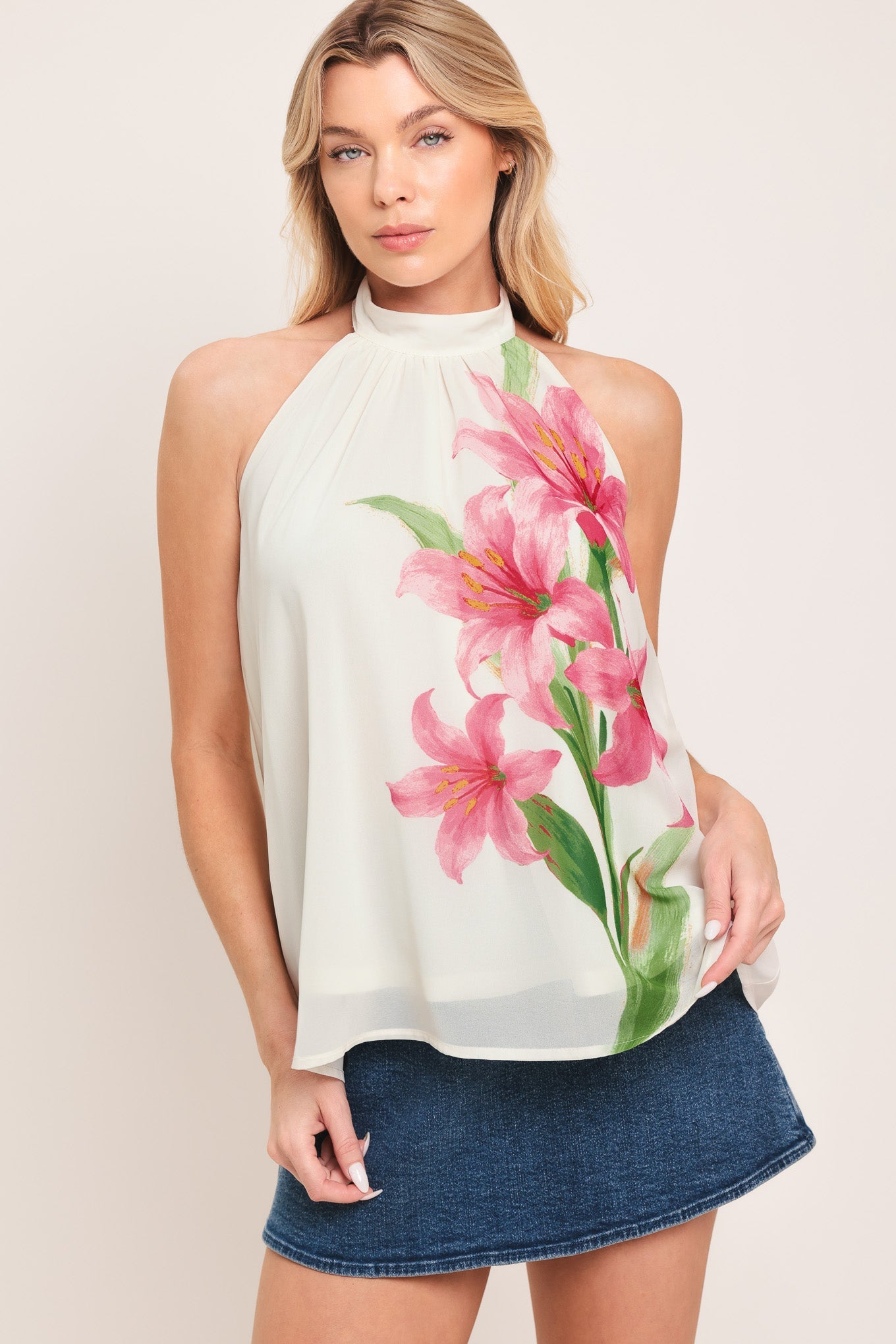 LILY DREAM WOVEN TOP - Glamourous Grace