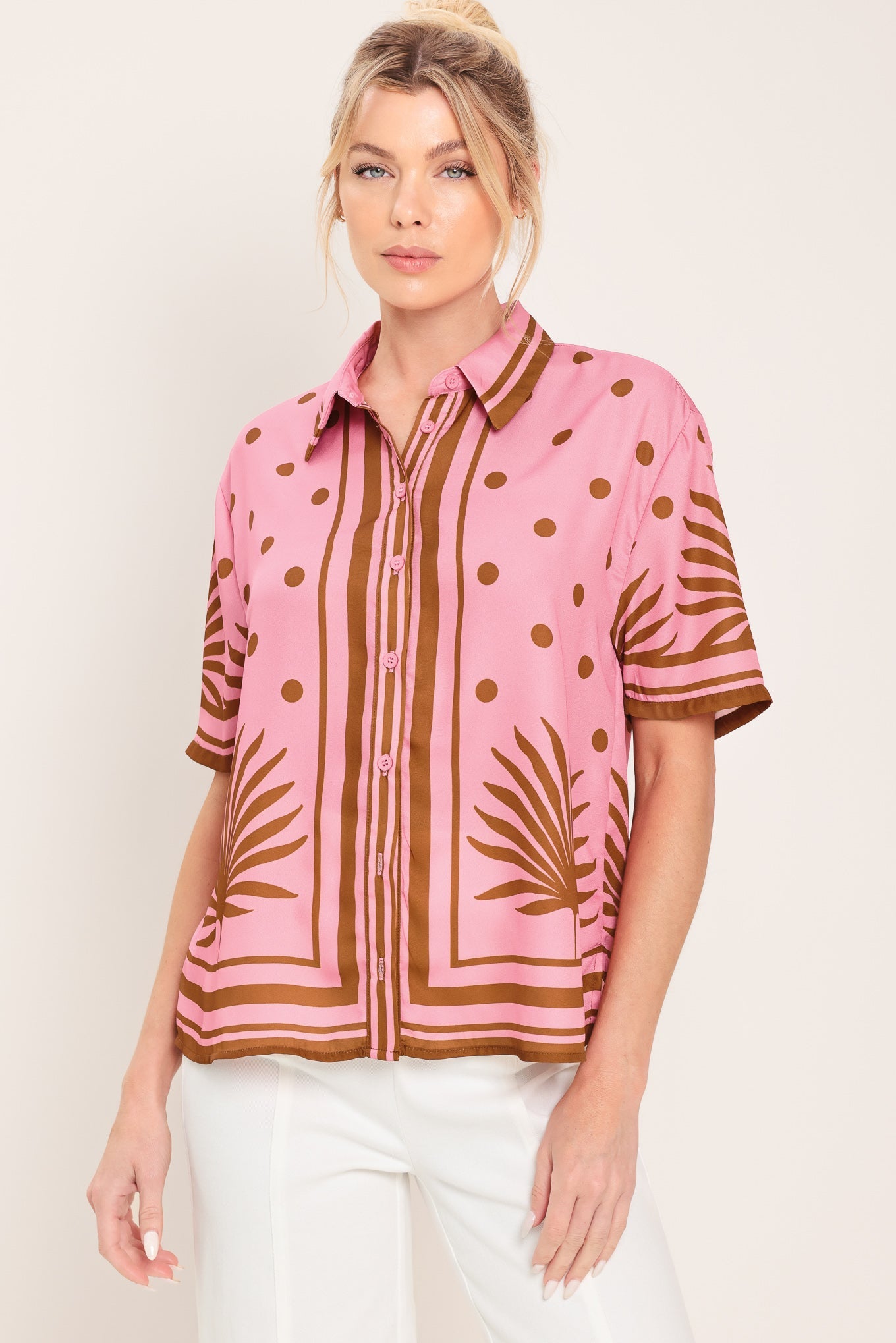 VINTAGE RESORT WOVEN TOP - Glamourous Grace