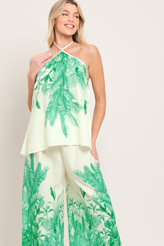 PALM SERENE WOVEN TOP - Glamourous Grace