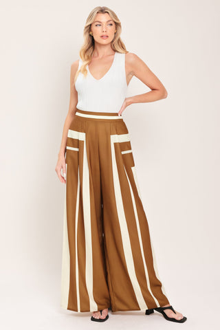 LUXE COAST WOVEN TOP AND PANT SET - Glamourous Grace