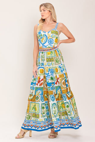 SICILIAN SUMMER WOVEN CROP TOP - Glamourous Grace