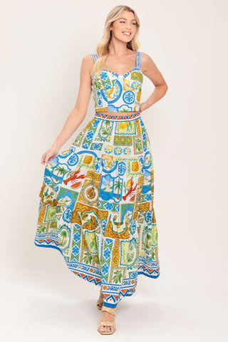 SICILIAN SUMMER WOVEN CROP TOP - Glamourous Grace