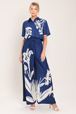 COASTAL BLOOM WOVEN TOP - Glamourous Grace