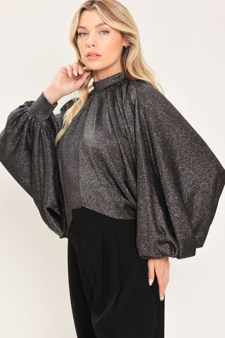 THEORY GREY STATEMENT TOP