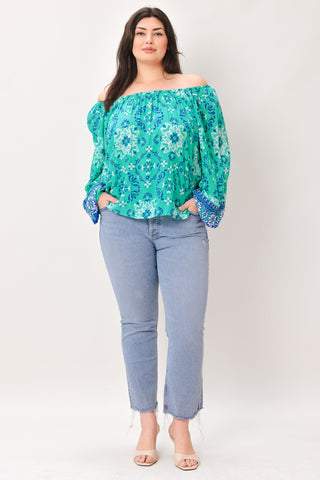 SEND MY LOVE WOVEN TOP - Glamourous Grace