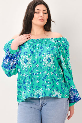 SEND MY LOVE WOVEN TOP - Glamourous Grace