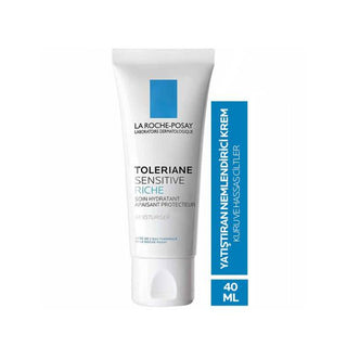 La Roche Posay Toleriane Sensitive Rich Moisturizing Face Cream for Sensitive Skin - 48 Hour Hydration, Fragrance-Free & Alcohol-Free - Glamourous Grace