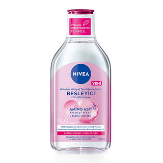 Nivea Micellar Makeup Remover Water - Gentle, Effective, and Nourishing for Face, Eyes, and Lips - Glamourous Grace
