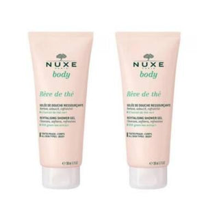Nuxe Reve De The Revitalizing Shower Gel (2 x 200ml): Gentle, Vegan Formula with Green Tea for a Refreshing & Natural Cleanse - Glamourous Grace