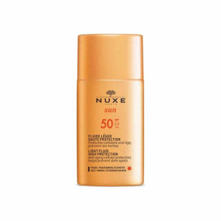 Nuxe Sun SPF 50 Facial Sunscreen: Lightweight Anti-Aging Sun Protection for Face, Water Resistant - 50ml - Glamourous Grace