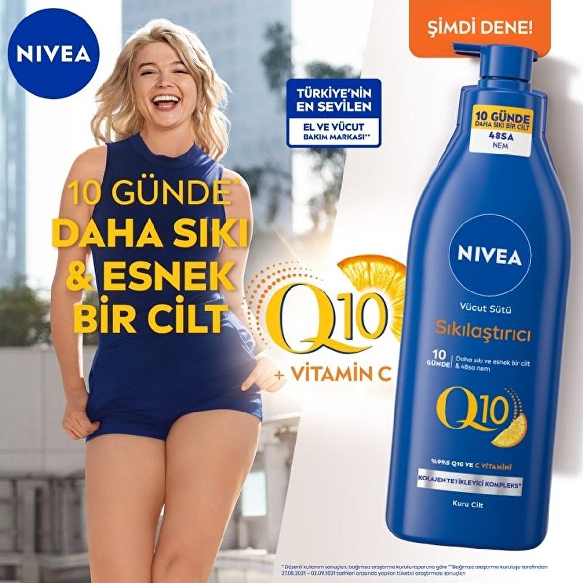 Nivea Q10 Firming Body Lotion - Intensive Moisturization & Firming Benefits for All Skin Types - Glamourous Grace