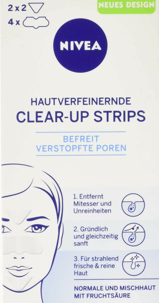 Nivea Visage Hautverfeinerndes Clear Up Strips