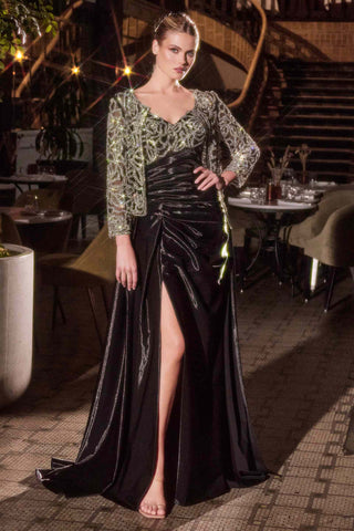Ladivine J882 Formal Mother of the Bride Gown with Removable Jacket