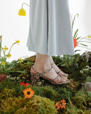 Camila | Taupe Snake - Glamourous Grace