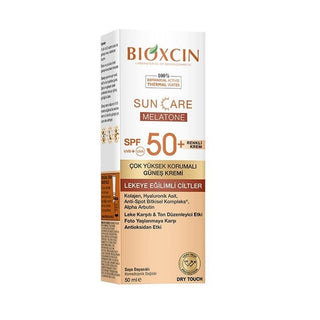 Bioxcin Sun Care Melatone Tinted Sunscreen SPF50+ 50ml - High Protection for Hyperpigmentation Prone Skin - Glamourous Grace