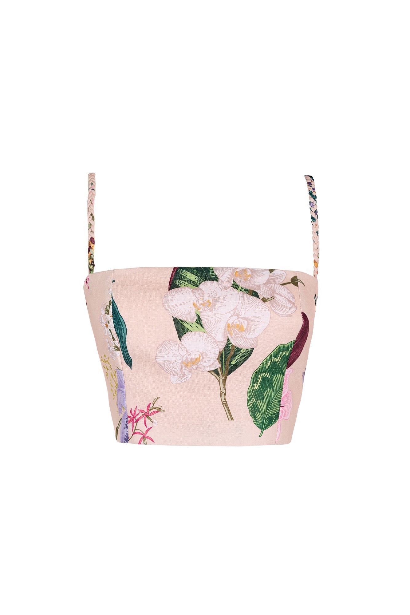 JAZMIN TOP IN JARDIN PRINT SOFT KHAKI - Glamourous Grace