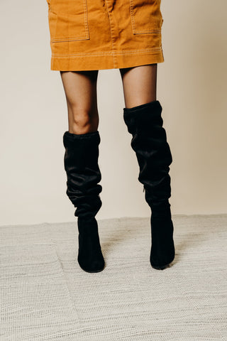 Aspen | Black Suede - Glamourous Grace